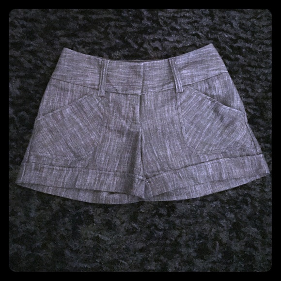 Dark gray/black dress shorts