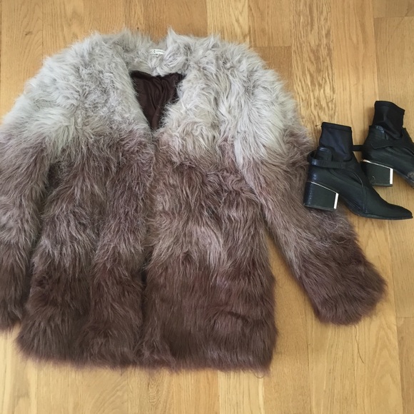 Rare London Faux Fur Coat