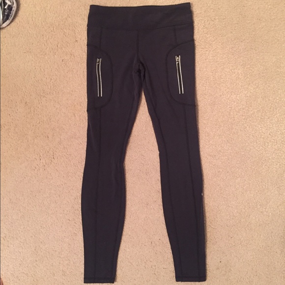 Lulu lemon running leggings barley worn