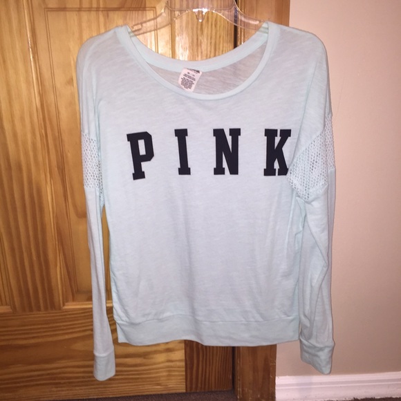 Mint color meshed PINK top!!💗❤️