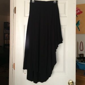 Layered Asymmetrical Skirt