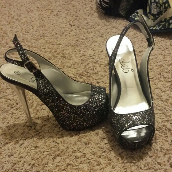 Sparkly heels