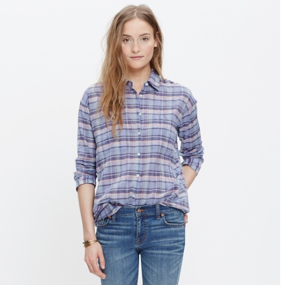 Madewell Tops - Madewell SHRUNKEN TRAPEZE SHIRT