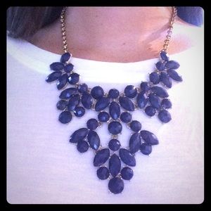 Blue Statement Necklace