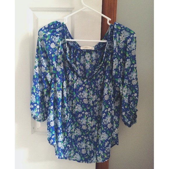Abercrombie & Fitch printed blouse - Picture 1 of 2