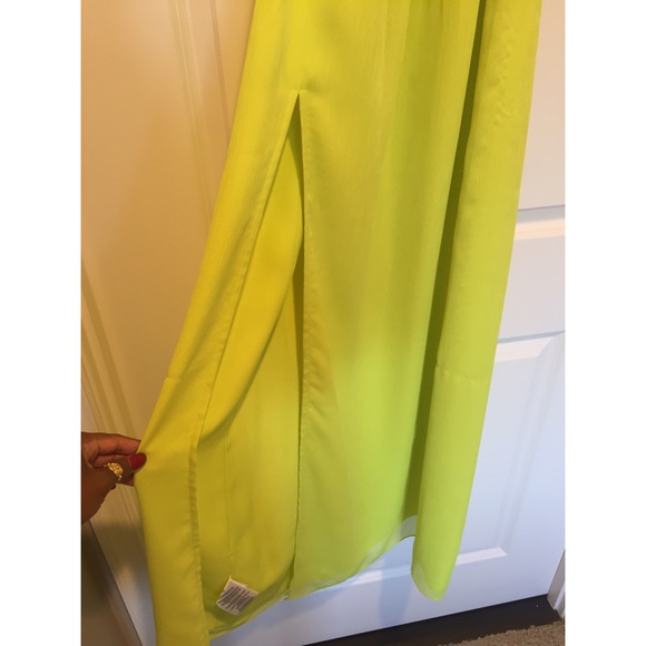 BCBGeneration Dresses - Neon cut-out Maxi Dress BCBGeneration Dresses - Neon cut-out Maxi Dress