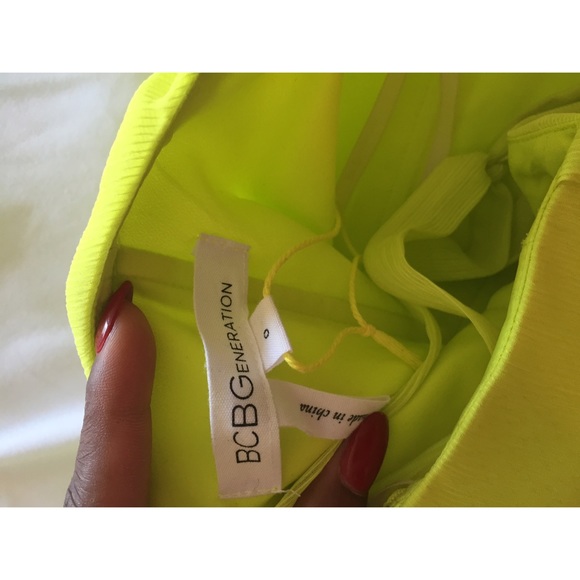 BCBGeneration Dresses - Neon cut-out Maxi Dress BCBGeneration Dresses - Neon cut-out Maxi Dress