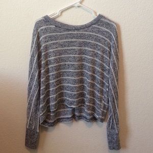Pullover striped sweater