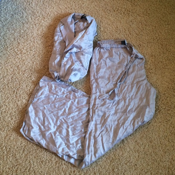 Silk light blue VS pajama set