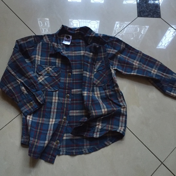 Plaid button up