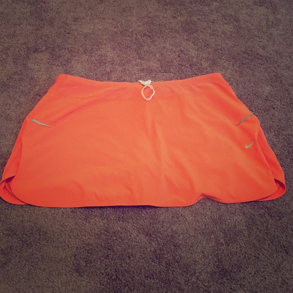 Neon Nike Workout Skirt