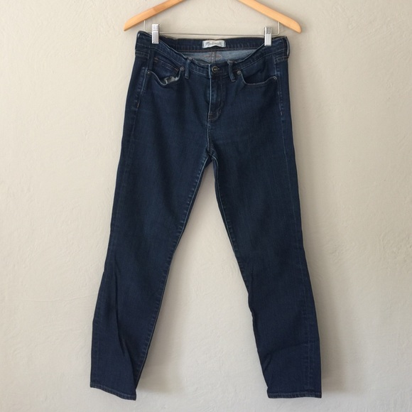 Pre-LOVED Madewell skinny jeans in dark wash sz 30