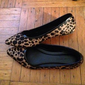 Leopard Print Banana Republic Flats Size 7