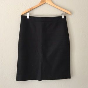Pre-LOVED J Crew No. 2 black pencil skirt sz 8