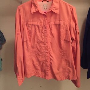 Columbia long sleeve button shirt