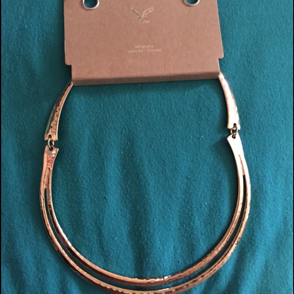 American Eagle gold necklace
