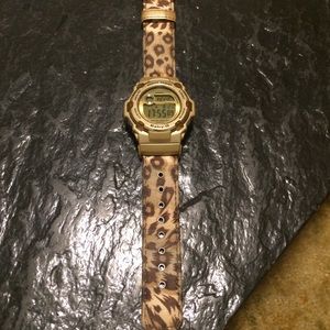 casio baby g leopard