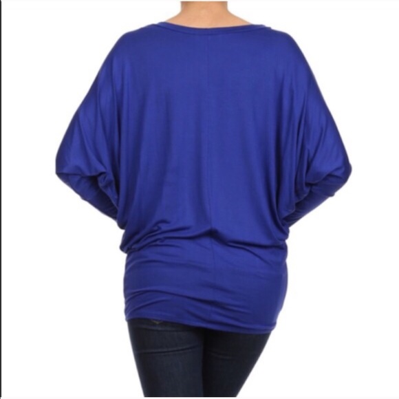 The KARLIE dolman top - MOCHA - Picture 3 of 4