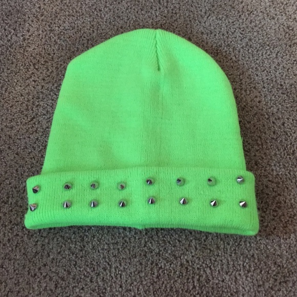 Lime green Beanie!