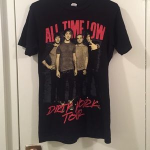 All Time Low concert tee