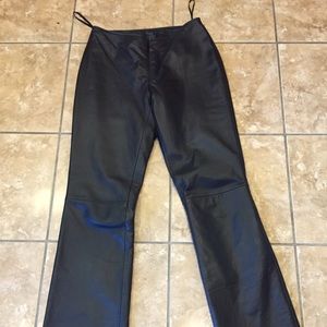 Leather Pants size 3-4