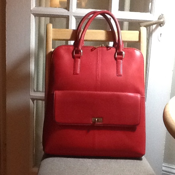 ❌ SOLD ❌ J Crew Edie Leather Tote - Picture 2 of 4