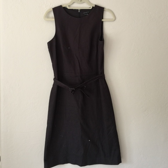 Pre-LOVED Theory black shift dress in Sz 8