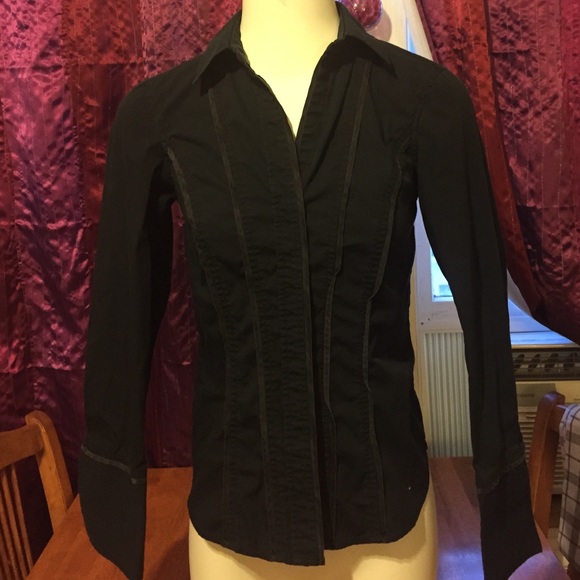 Black Button-Down dress shirt from The Limited
