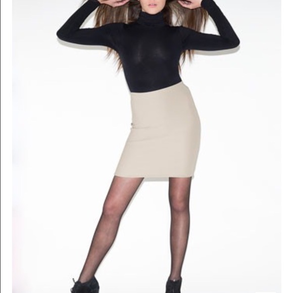 American apparel pencil riding skirt