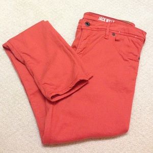 Jack Wills Red Skinny Jean