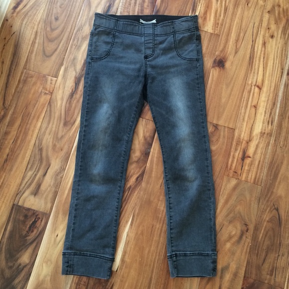 Free People Dark Gray Stretchy Jeans 👖