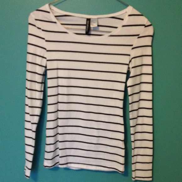 Stripped divided by h&m top