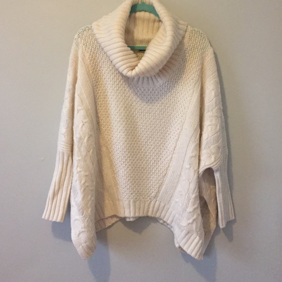 Moda oversized turtleneck sweater