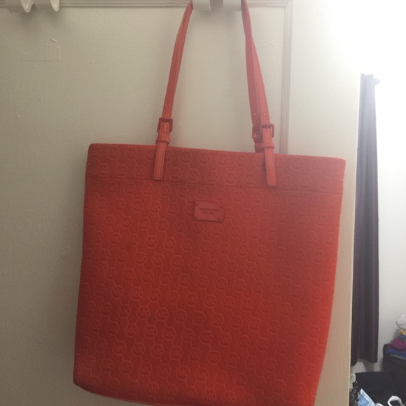 Authentic Michael Kors Orange bag