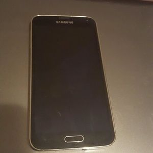 Samsung Galaxy S5 & Black Amor case