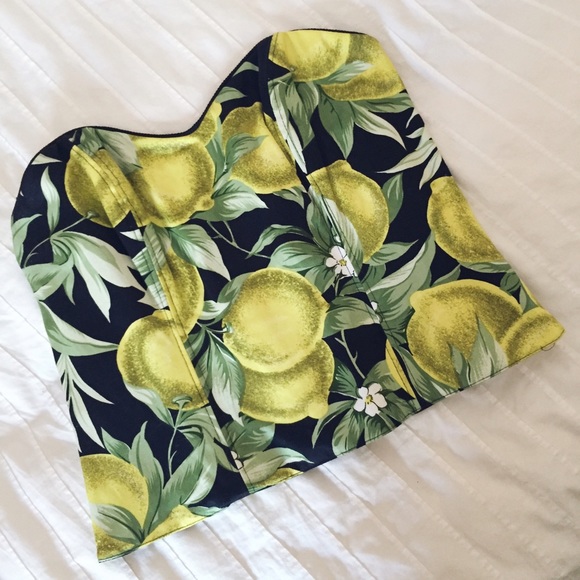 Vintage Strapless Top