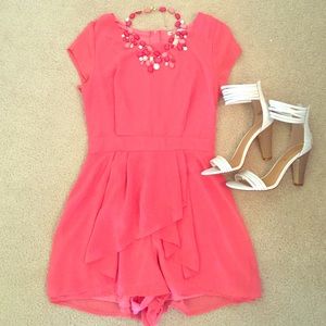 Coral Romper