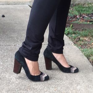 Missoni chunky heels