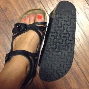 Birkenstock black straps