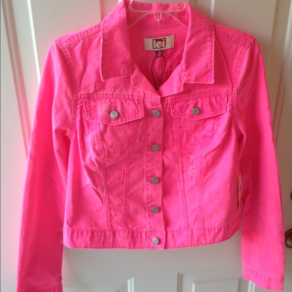 Pink Jean Jacket