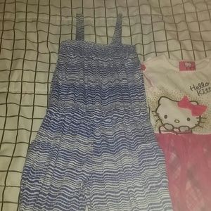 3 dresses and 1 romper kids