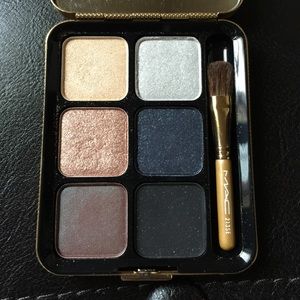 MAC holiday palette - royal assets: metallic eyes