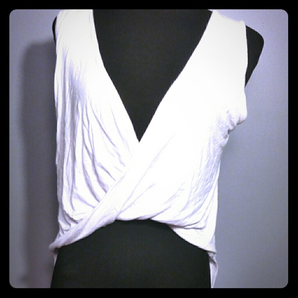 Hi lo cropped top