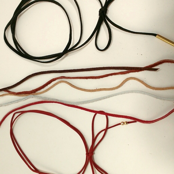 Wire wrapped Arrowhead necklace leather - Picture 6 of 7