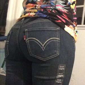 Levi's 1S short 25x30 jegging/legging skinny jeans