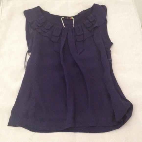 Purple Leifsdottir size 2 blouse