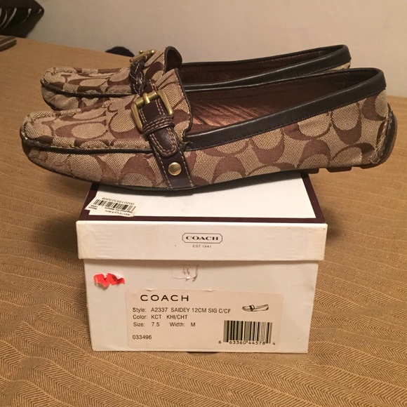 Coach loafers