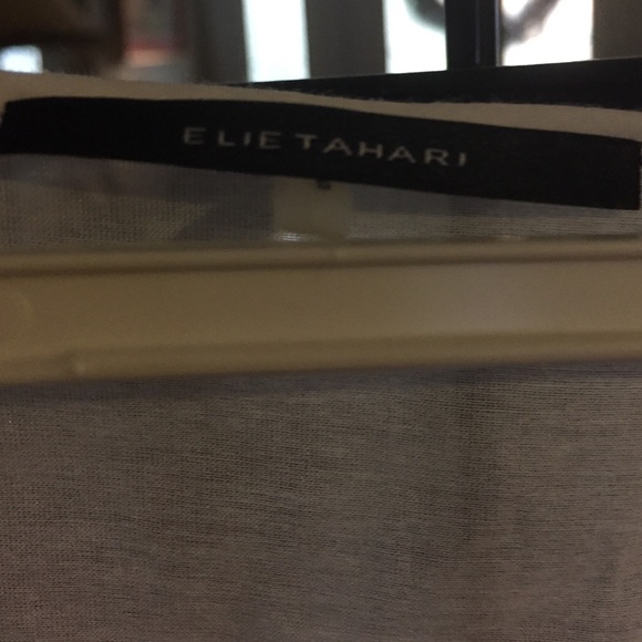 Sheer, white, flowy blouse - Picture 3 of 3