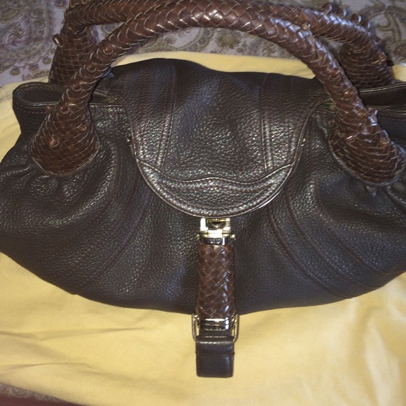 Brown FENDI purse - Picture 1 of 4