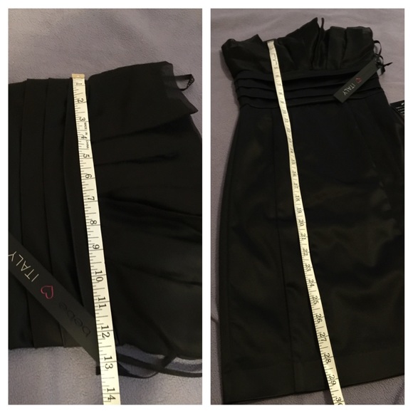 Bebe little black dress - Picture 3 of 4